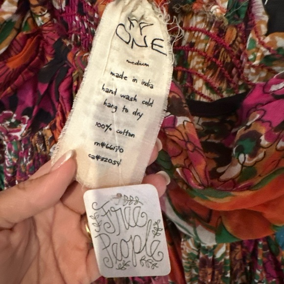 Free People Multicolor Floral Maxi Dress - Picture 5 of 6